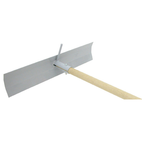 Marshalltown CM419  QLT 19" x 4" Pul-Krete Concrete Spreader with 54" Handle (13877) Image 0