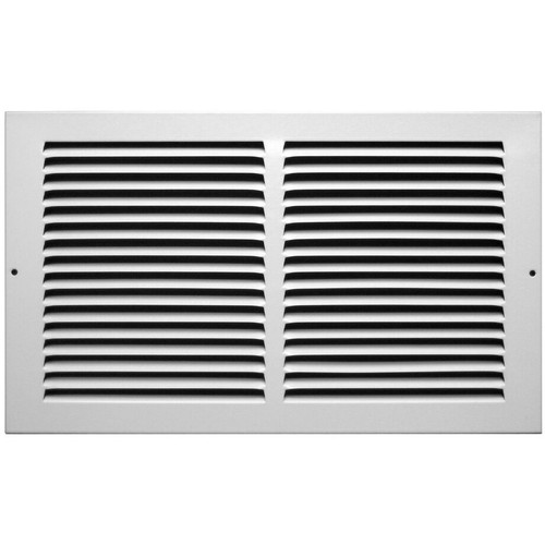 Accord ABRGWH148  White Return Air Grille with 1/2" Spaced Fins for 14" x 8" Duct Opening Image 0