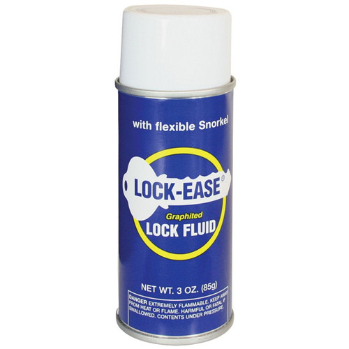 AGS Company LE-5  Lock-Ease Graphite Lock Lubricating Fluid  3 oz Aerosol  Image 0