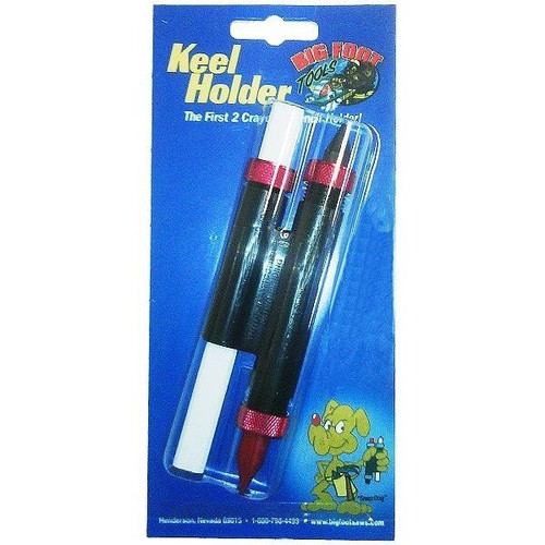 Big Foot LA-KWCP  Keel Holder with 2 Crayons & Pencil (color may vary) Image 1