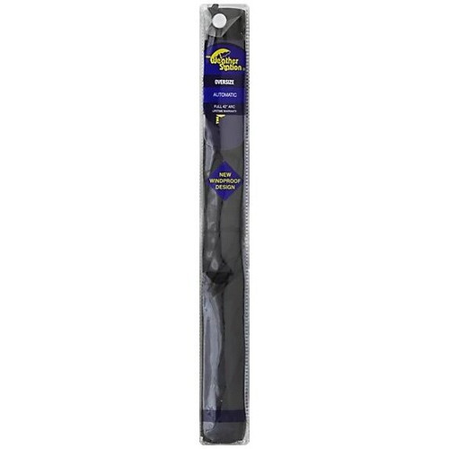 Weather Station 1100  Automatic Folding 42" Umbrella - Black Image 1