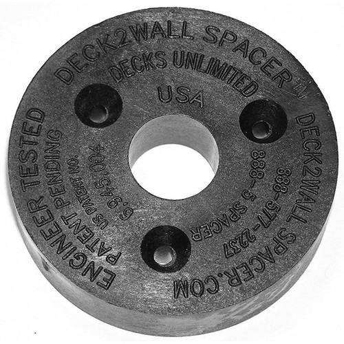 Deck2Wall D2W38-10PK  Deck2Wall Spacer 2" X 1/2" Thick 10 Per Pack Image 0