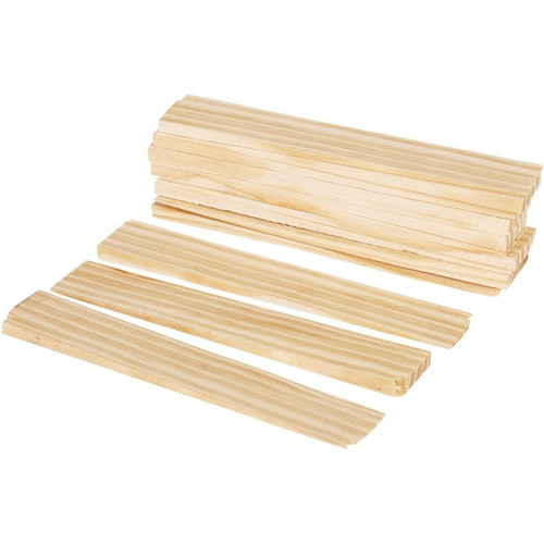 Nelson Wood Shims DIY 8 Inch Wood Shims Bundle - 12 Shims per Package Image 1