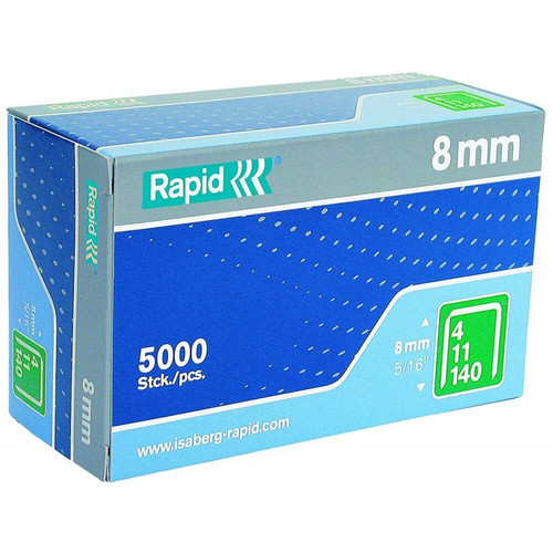Rapid R140-5/16-5  5/16" Chisel Point Staples - 5000 per Package Image 0