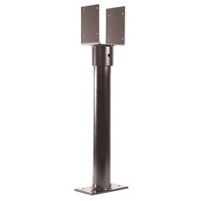 SkyLift SK18-B  18" Standard Duty SkyLift Roof Riser with 3-1/2" Saddle - Black Image 0