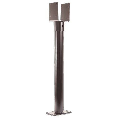 SkyLift SK24-B  24" Standard Duty SkyLift Roof Riser with 3-1/2" Saddle - Black Image 0