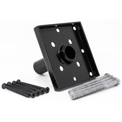 Titan TIPR441  Post Anchor Kit 4x4 with Fasteners - Black Image 1