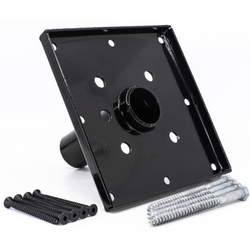 Titan TIPR661  Post Anchor Kit 6x6 with Fasteners - Black Image 1