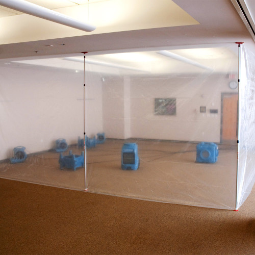 ZipWall SLP2  12' Spring-Loaded Poles for Dust Barriers - 2-per Package Image 3