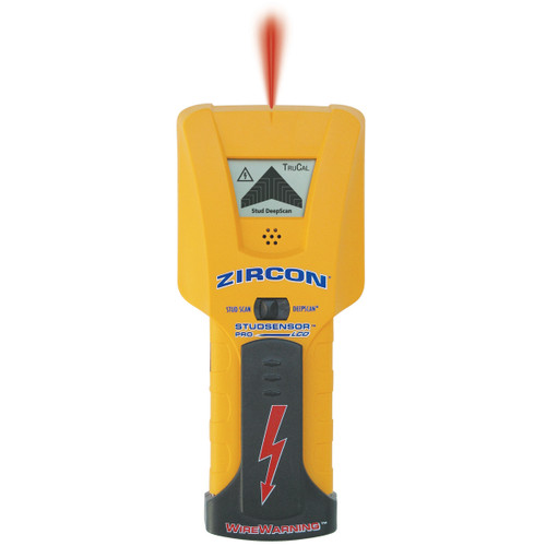Zircon 61980  StudSensor Pro LCD Edge Stud Finder with Easy-to-Read LCD Screen and Spotlight Pointing System (61981) Image 0