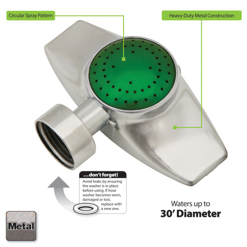 Melnor 22701C  Metal Circular Spot Sprinkler Image 2