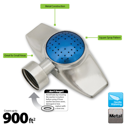 Melnor 23701S  Metal Square Spot Sprinkler Image 1