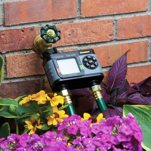 Melnor 73100  HydroLogic 2-Zone Digital Water Electronic Hose Timer Image 2