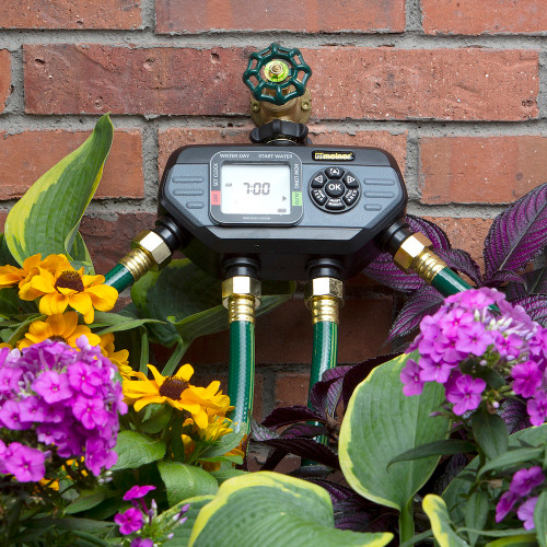 Melnor 73280  HydroLogic 4-Zone Digital Water Electronic Hose Timer Image 2