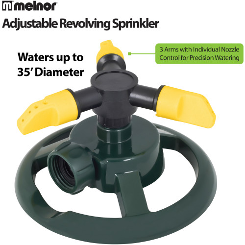 Melnor 872-6  Adjustable Revolving Sprinkler Image 2