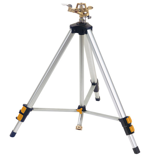 Melnor 9620-8  Metal Pulsating Sprinkler with Tripod Image 1