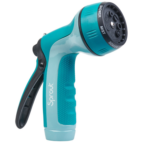 Melnor SP15590GG  Sprout Gooseberry Green Metal Rear-Trigger 7-Pattern Nozzle Image 0