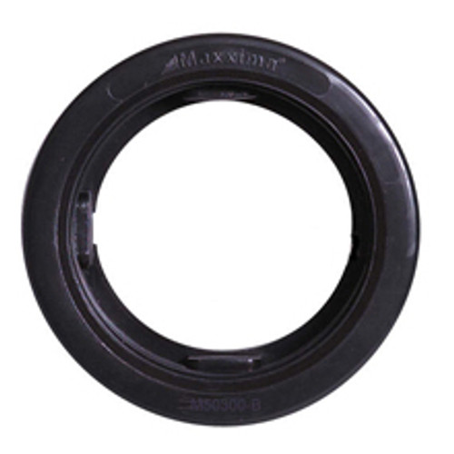 Maxxima M50100  2-1/2" Round Black Vinyl Light Mounting Grommet Image 0
