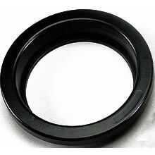 Maxxima M50400  4" Black Vinyl Light Mounting Grommet Image 0