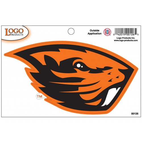Logo Products 101  Oregon State University Beaver Sticker - Small Image 0