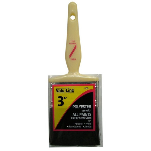 Linzer  1105-3  Valu-line 3" Utility Paint Brush Image 0