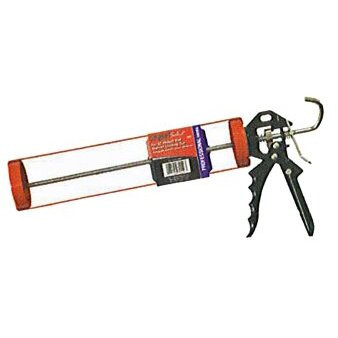 Linzer 6004  Quart Skeleton Frame Heavy Duty Caulking Gun Smooth Rod Image 0