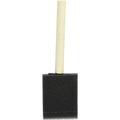 Linzer 8500-2  Foam Brush 2" with Wood Peg Handle Image 0