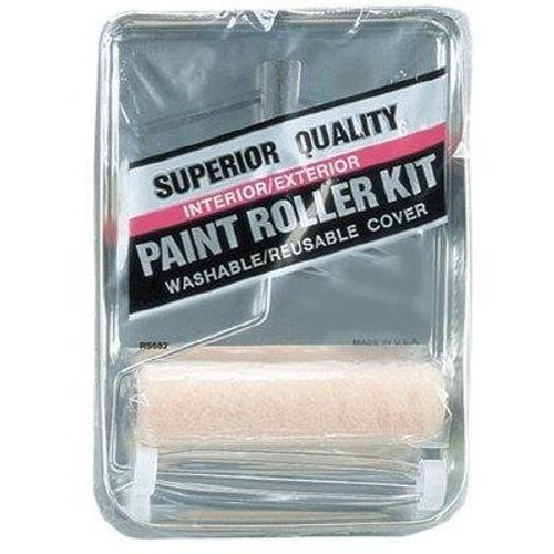 Linzer RS682  3-Piece Paint Roller and Tray Kit (Frame/Cover/Tray) Image 0