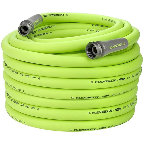 Legacy HFZG6100YW  Flexzilla 3/4" x 100' Garden Water Hose Assembly with 3/4" Fittings Image 0