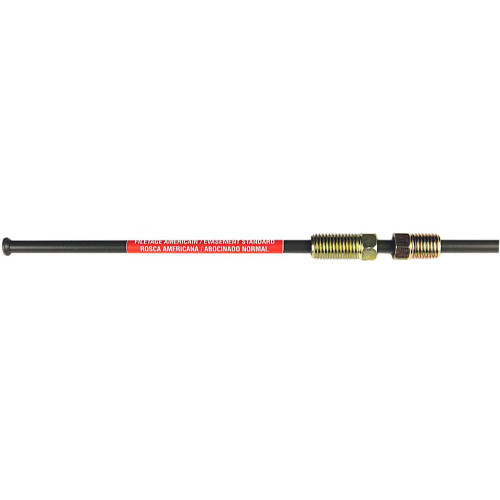 AGS Company PA-320  3/16" x 20" Poly-Armour PVF Coated Steel Brake Line for Domestic Vehicles - SAE Inverted Flare Brakeline Image 0