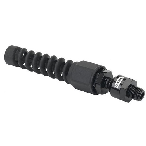 Legacy RP900250BS  Flexzilla Pro 1/4" Barb X 1/4" Male NPT Reuseable Ball Swivel Hose Fitting Image 1