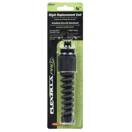 Legacy RP900375  Flexzilla Pro 3/8" Barb X 1/4" Male NPT Reusable Hose Fitting Image 1