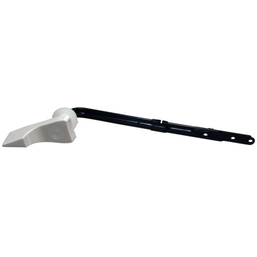 Lincoln 100926  Fit-All Adjustable Flush Lever - White Handle Image 0