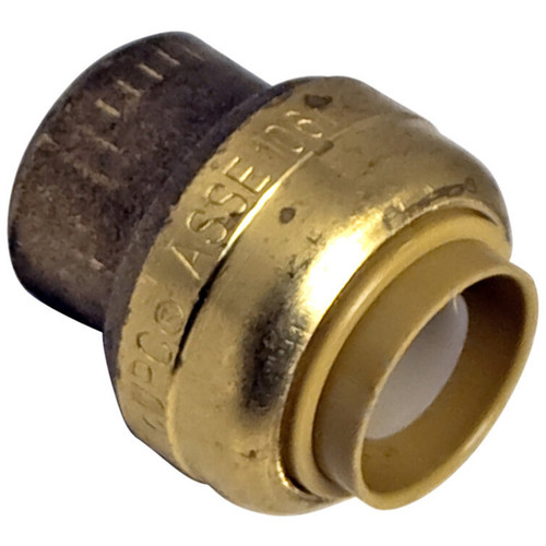 Lincoln 107540  1/2" SharkBite Push Lock Cap (U514LF) Image 0