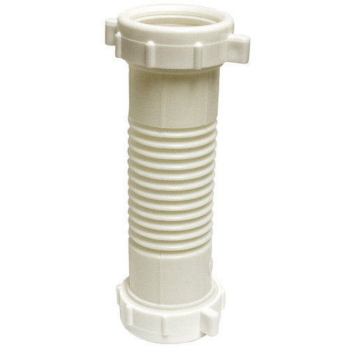 Lincoln 108395  1-1/2" x 1-1/2" or 1-1/4" Flexible Plastic Drain Repair Coupling Image 0