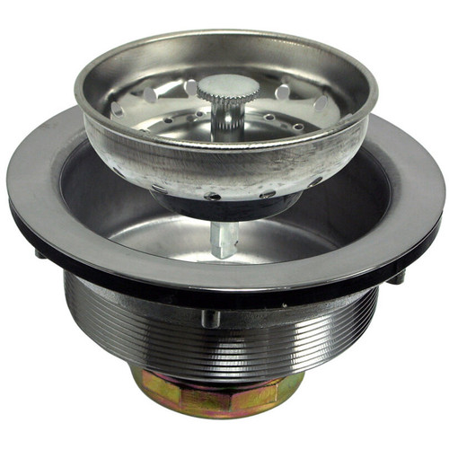 Lincoln 108400  3-1/2" Stainless Steel Strainer Assembly Image 0