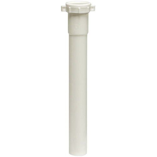 Lincoln 108915  1-1/2" x 12" PVC Slip-Joint Extension Tube Image 0