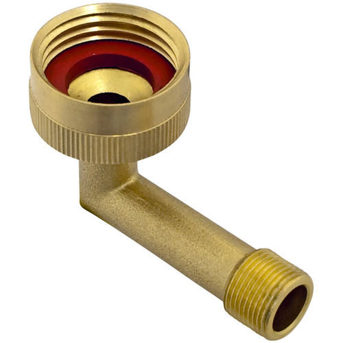 Lincoln 109319  3/8" Comp x 3/4" Dishwasher Swivel Adapter Elbow  Image 0