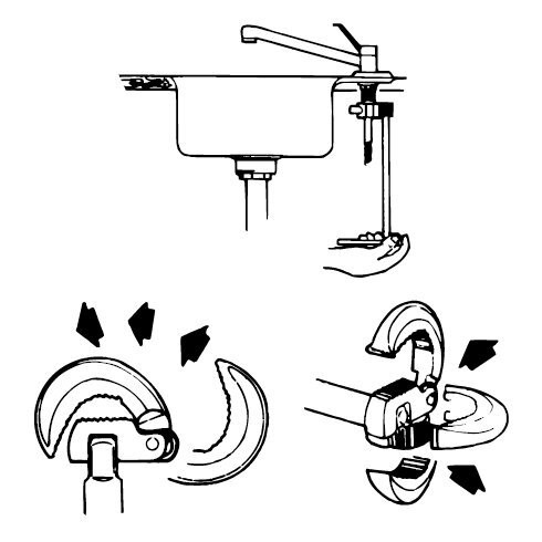Raptor RAP50115  11" Basin Wrench (147700) Image 1