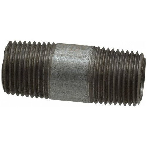 Lincoln 444030  1/2" x 3" Galvanized Pipe Nipple Image 0