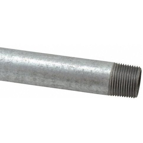 Lincoln 444040  1/2" x 4" Galvanized Pipe Nipple Image 0