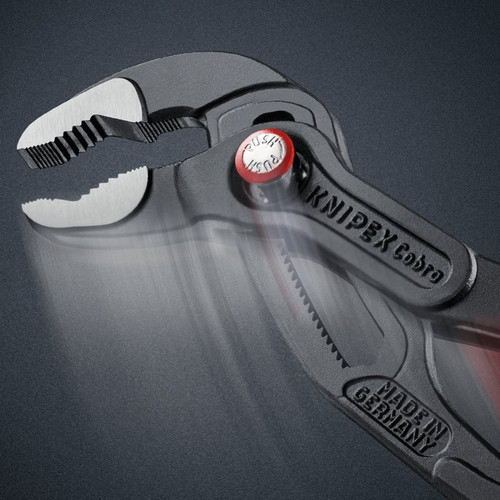 Knipex 8721250  Cobra 10" QuickSet High-Tech Water Pump Pliers Image 2