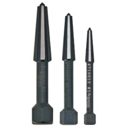 Knipex  9R4719033  Rennsteig Double Edged Screw Extractor - 3 Piece Set Image 4