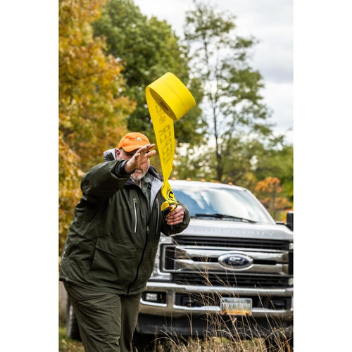 Keeper 02942  4" x 30' Recovery Strap with Wear Guard Image 2