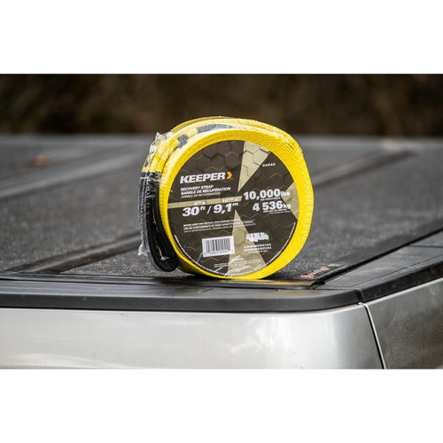 Keeper 02942  4" x 30' Recovery Strap with Wear Guard Image 6