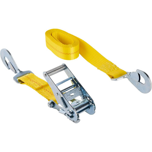 Keeper 04110  2" x 10' Ratchet Tie-Down with Twisted Snap Hooks Image 1