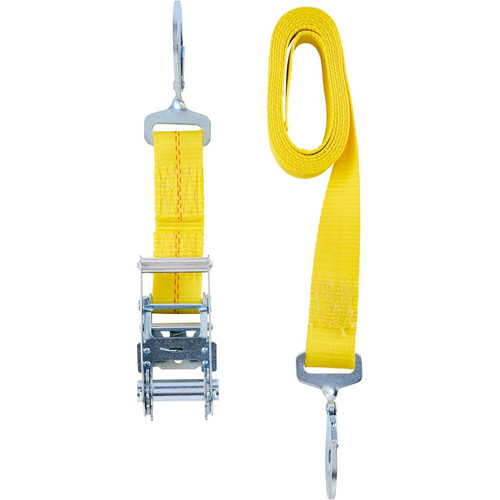 Keeper 04110  2" x 10' Ratchet Tie-Down with Twisted Snap Hooks Image 2