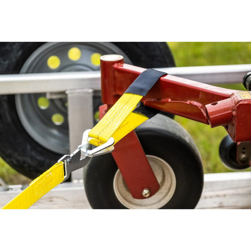 Keeper 04226  2" x 24" Premium Axle Strap with D-Rings Image 2