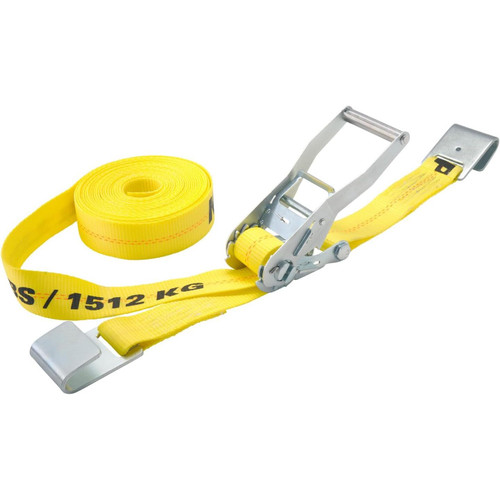 Keeper 04627  2" x 30' Heavy Duty Ratchet Tie-Down Strap with Flat Hooks Image 0