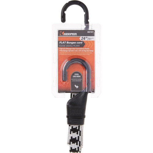 Keeper 06107  24" Flat Bungee Cord   Image 2